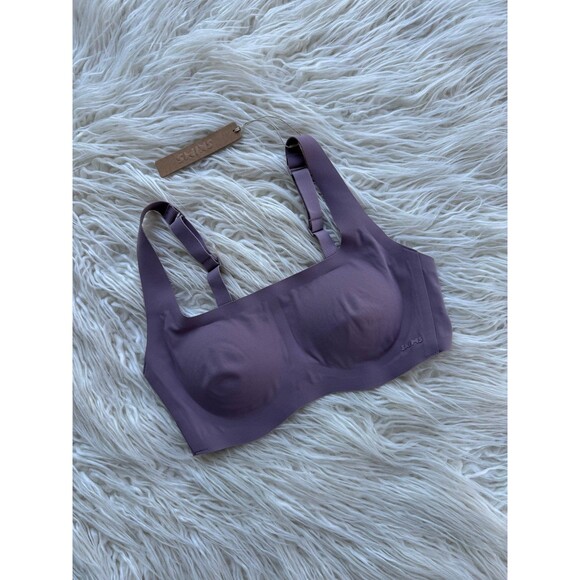 Skims Naked Scoop Bra Mauve Size XXS - Picture 3 of 7